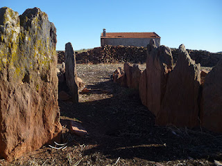 Dolmen de Sierra Gorda. Corredor