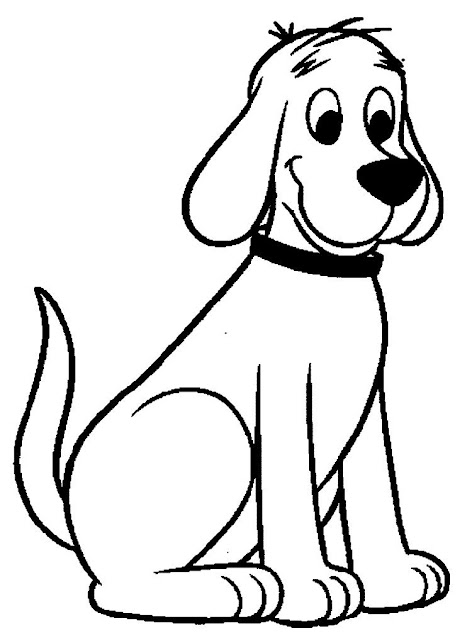 Free Cartoon Dog Coloring Pages, Download Free  PNG images