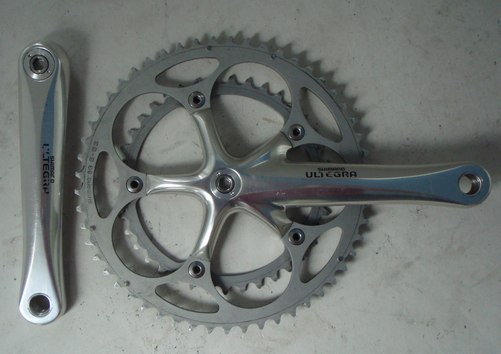 Pédalier double - Shimano Ultegra FC-6500 / 6503 - Aluminium