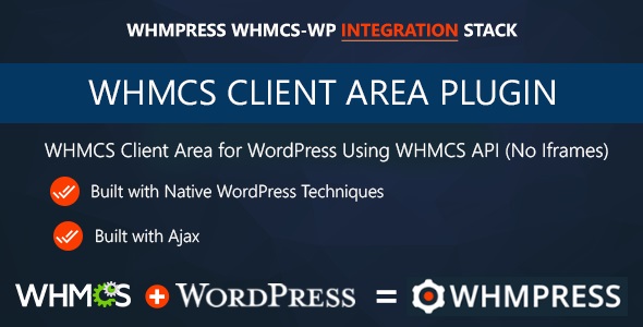 WHMPress - WHMCS Client Area