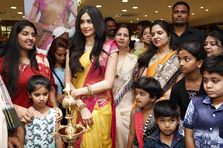 Adah Sharma Photoshoot For Saree Niketan