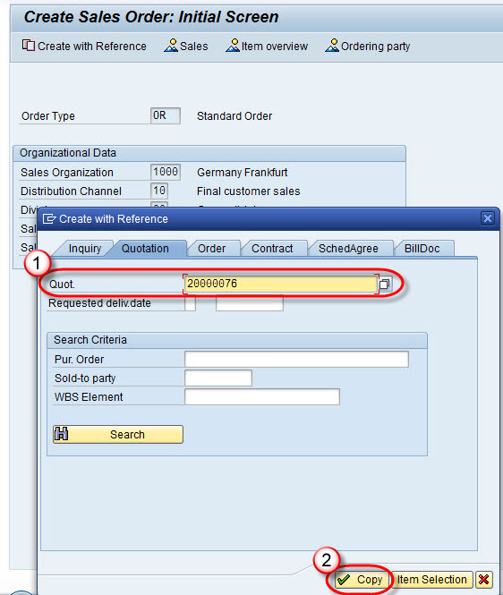 How To Create Sales Order Sap SD