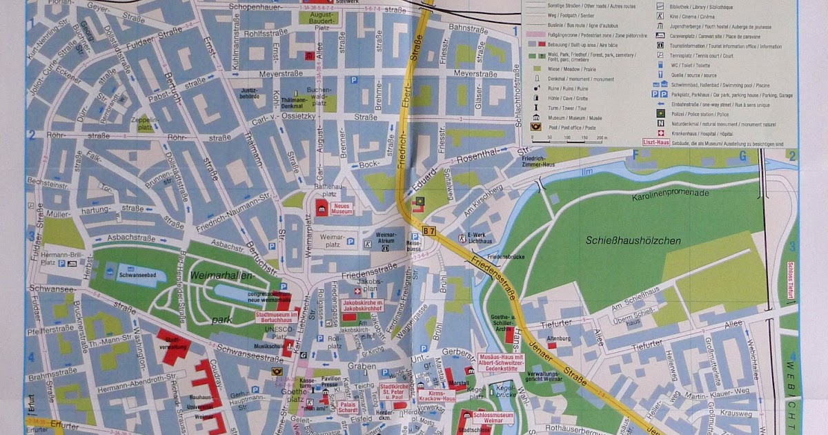 Reading the City: A Tourist Map of Weimar