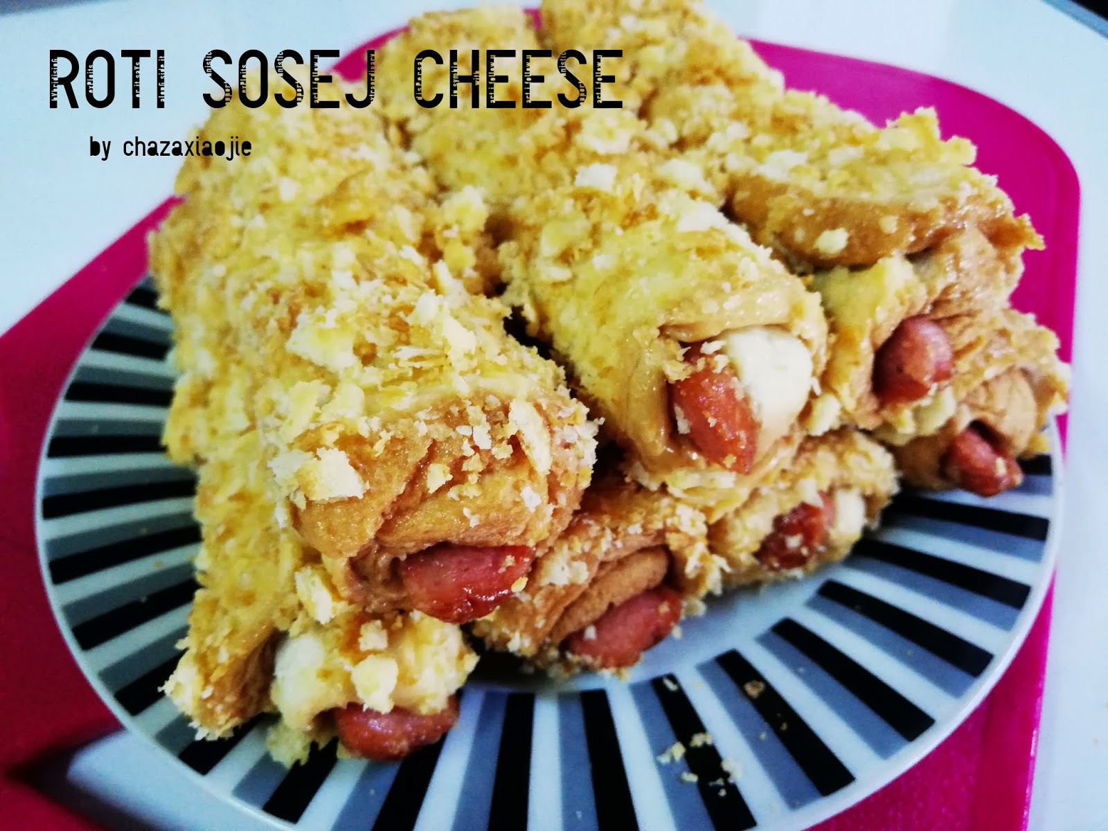 Resipi: Roti Sosej Cheese