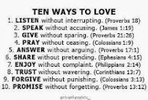 TEN WAYS TO LOVE