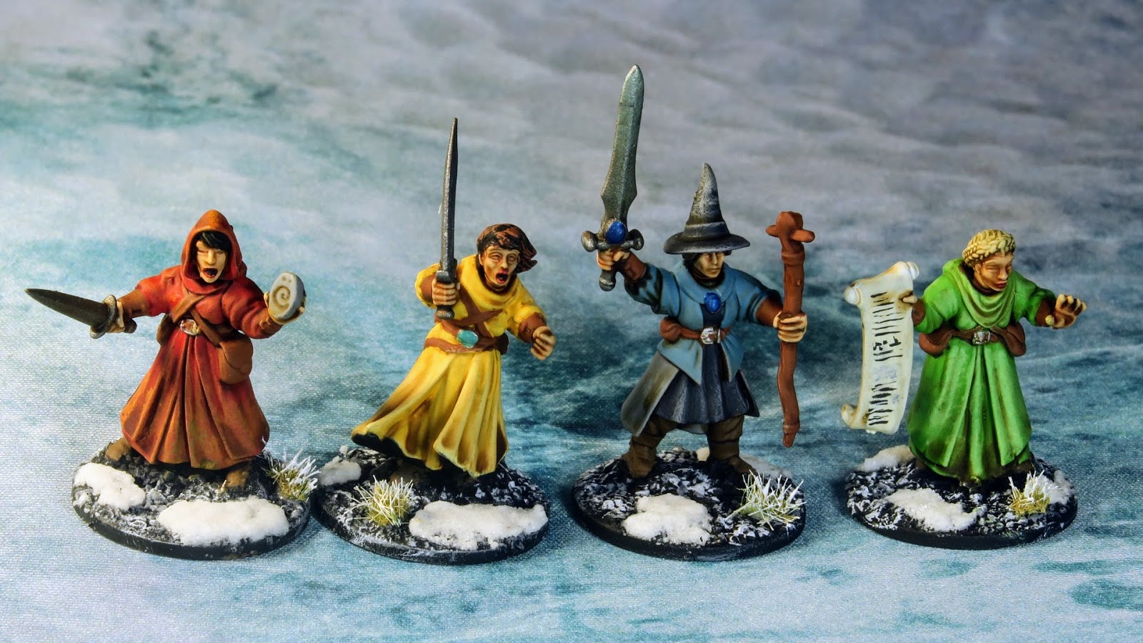 Bad Squiddo Games, Berserkers, Female, Mordheim, Norse, Saga