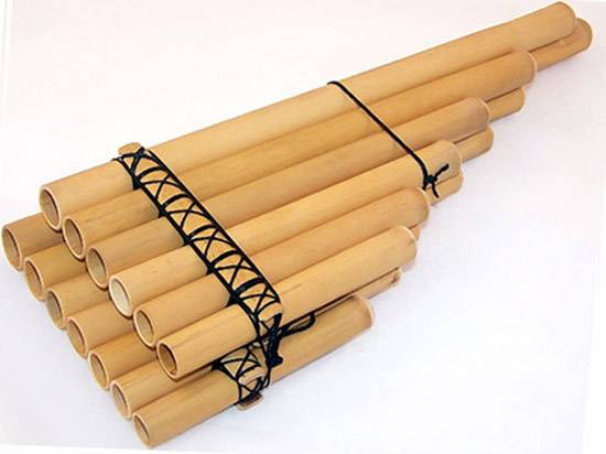 Flauto Di Pan In Bambù Artigianale - Fatto A Mano In Perù Colore Marrone Naturale - Foto 9