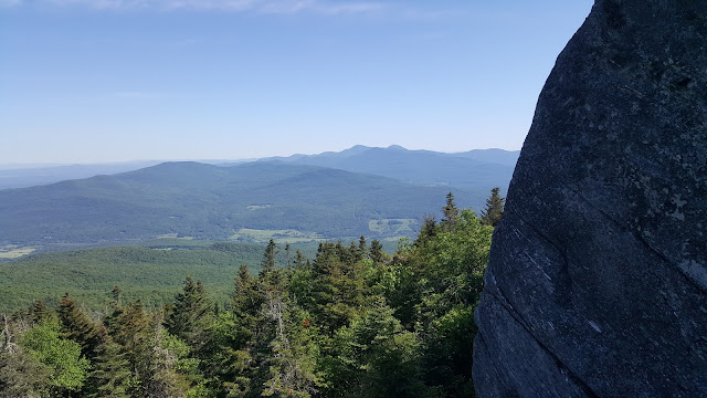 Point de vue à partir du sommet Round Top