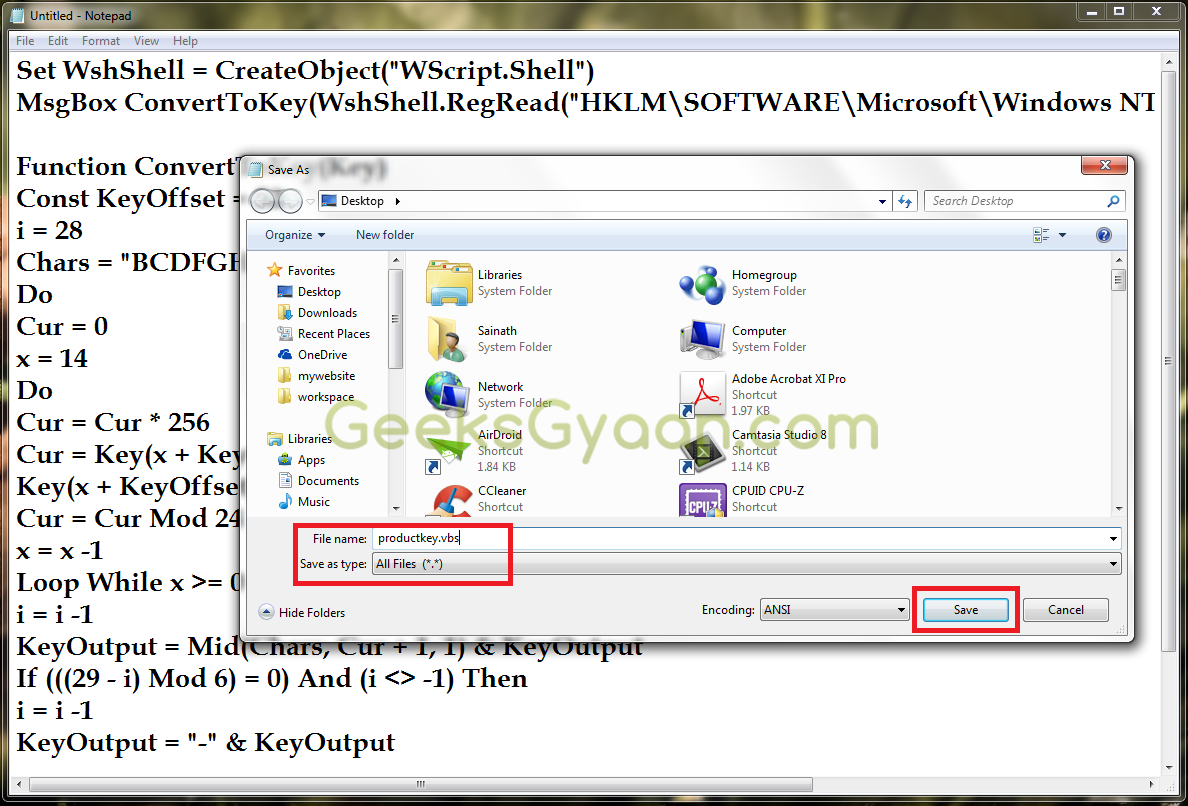 free windows 7 keyfinder