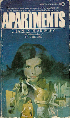 Cover for the 1974 novel THE APARTMENTS by Charles Beardsley