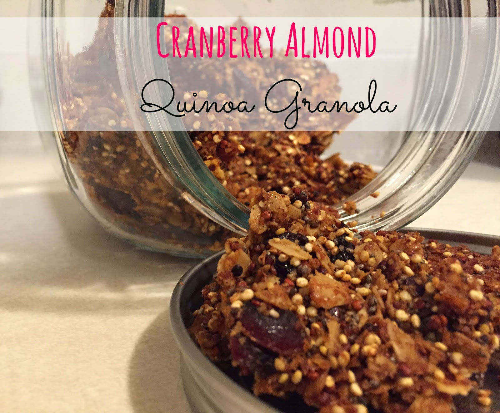 The Simple Life Cranberry Almond Quinoa Granola (Gluten Free and Vegan)