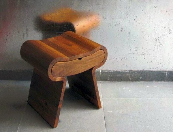 Function Stool with storage