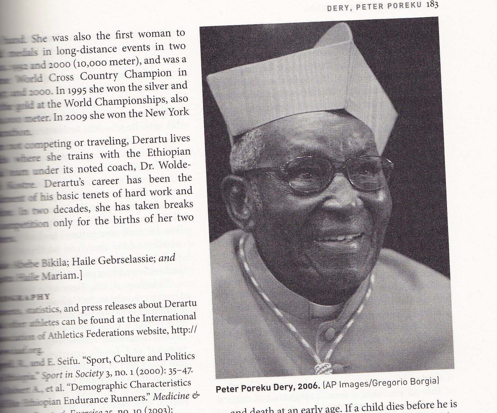 Publications on Cardinal Poreku Dery