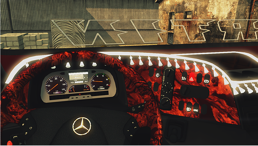 ETS 2 MERCEDES AXOR + DORSE MOD (1.36x)