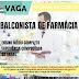 EMPREGO: 02 VAGAS PARA BALCONISTA DE FARMÁCIA