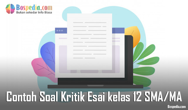 Contoh Soal Kritik dan Esai kelas 12 SMA/MA