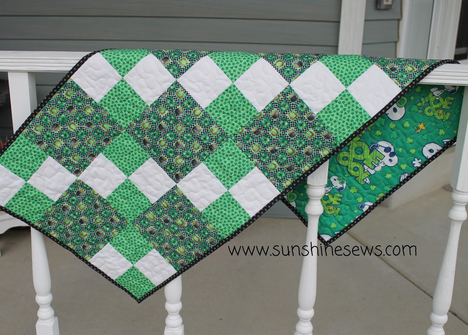 st patricks day table runners