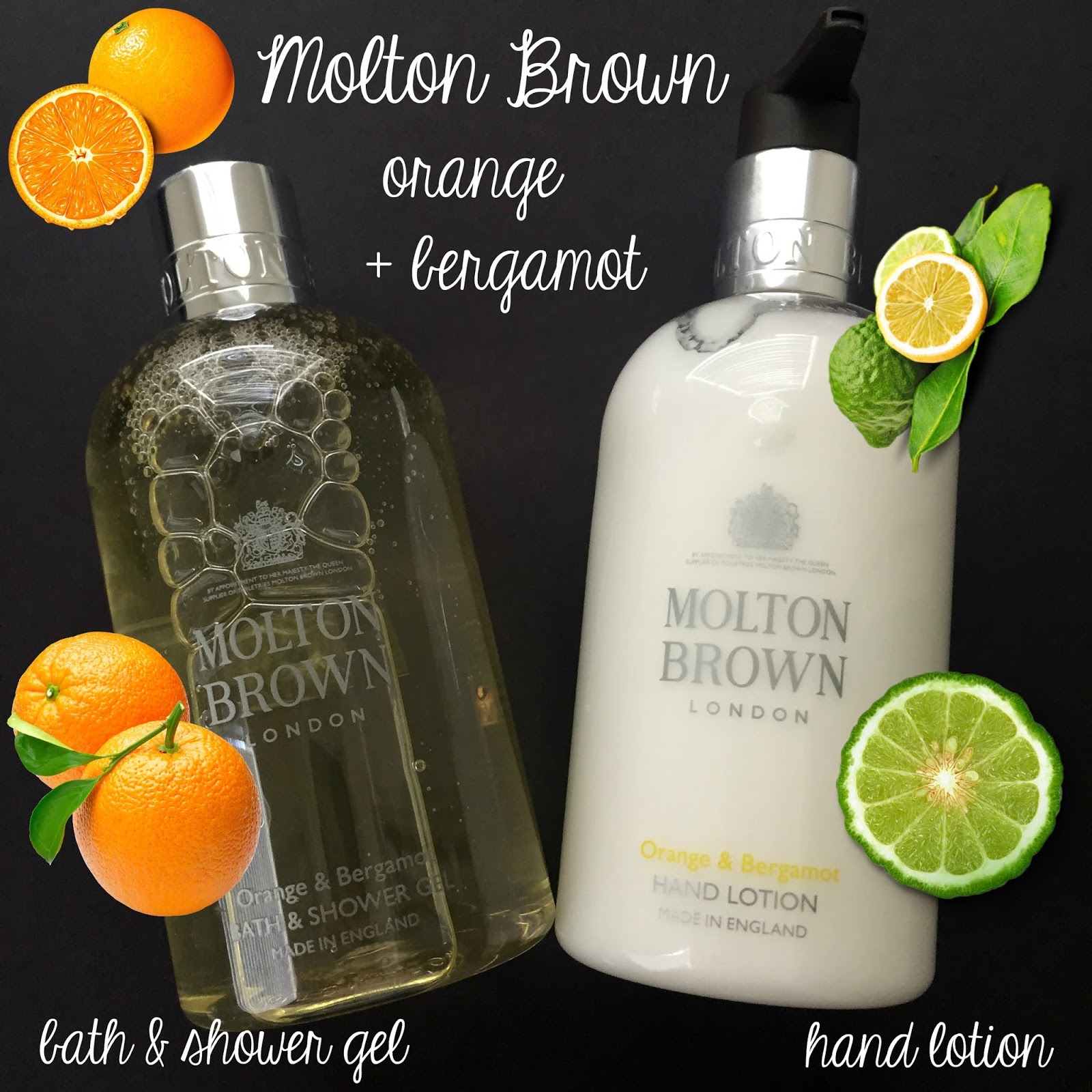 Molton Brown London Orange & Bergamot Bath & Shower Gel and Hand