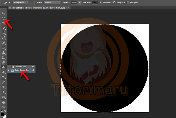 Cara Membuat Label Cd Di Photoshop Tutorimaru S Tutorial