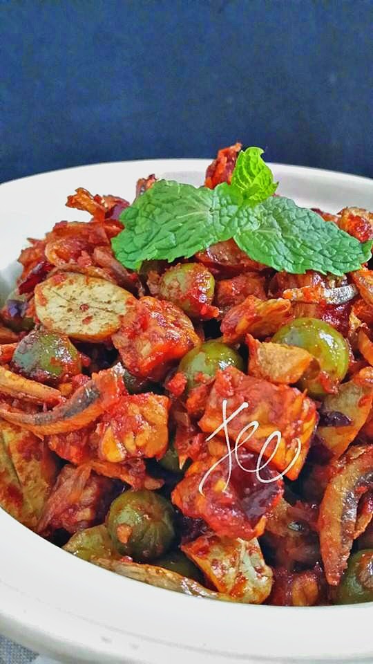Jering Tua Sedap Dijadikan Sambal Tumis Fauziahsamadcom