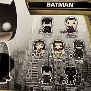 BATMAN V. SUPERMAN: Armored Batman and Exclusive Metallic 2-Pack Featured  in Funko POP Movie Figure Line