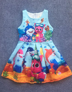baby shark dresses