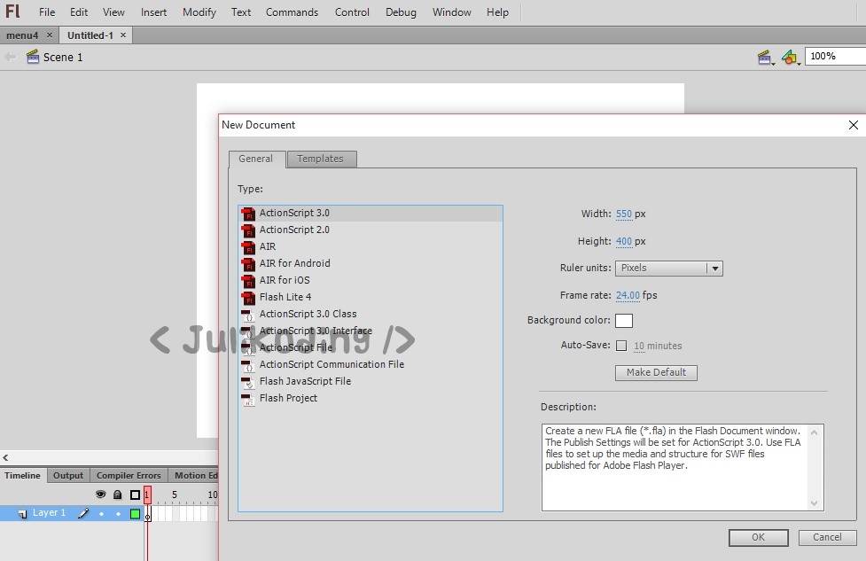 Tutorial Membuat Animasi Loading Di Adobe Flash Cs6 Ilmunesia