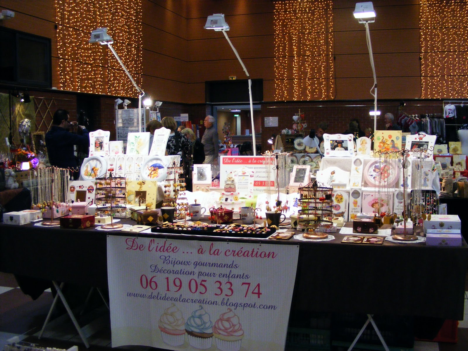 Les Bijoux Gourmands de Jocelyne: Stand Marché de Noël de LA DESTROUSSE