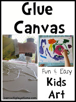 art for kids, fun art, canvas art