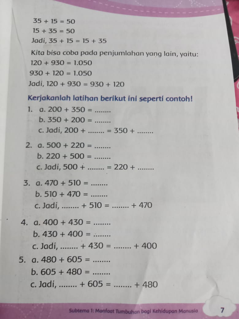 TEMA 2 Menyayangi Tumbuhan dan hewan SubTema 1 Pelajaran 1 ~ LifeEducation