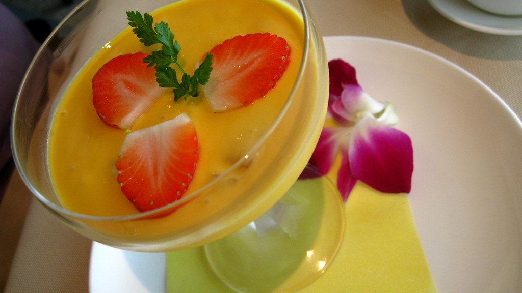 how to make Japanese mango pudding lovel food easy food lover