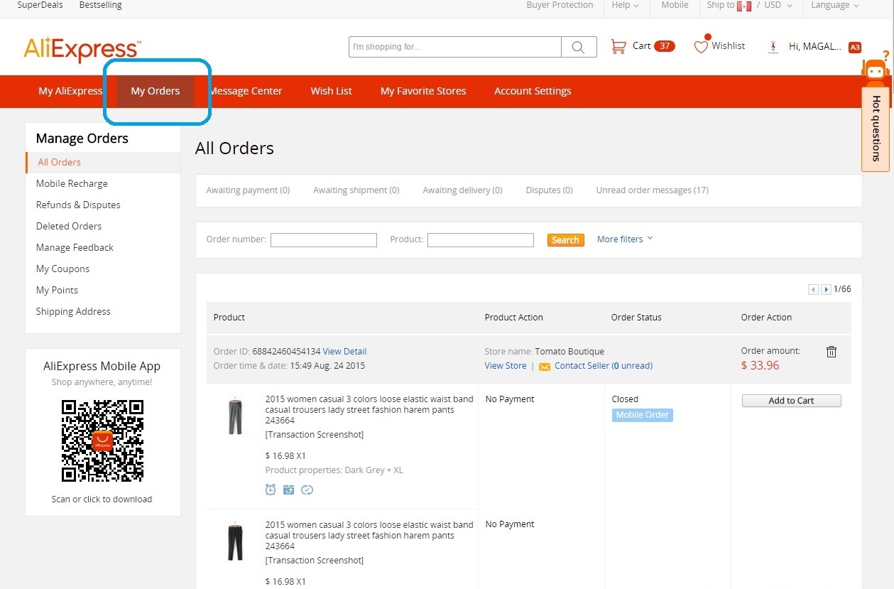 ¿Cómo abrir una disputa en AliExpress?