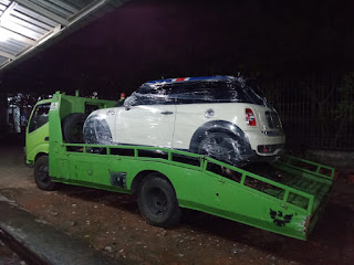 wrapping mobil kirim mobil jakarta - surabaya