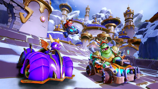 عالم سلسلة Spyro ينضم إلى لعبة Crash Team Racing في التحديث الجديد 