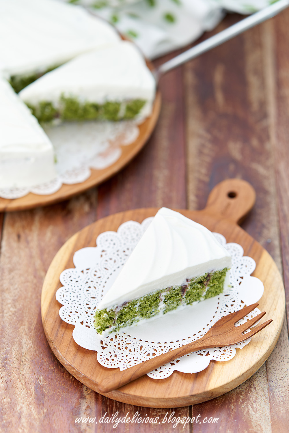 dailydelicious Green Tea Cake