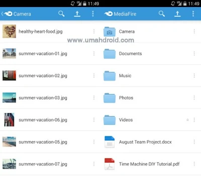 Mediafire Cloud Storage Apps Android