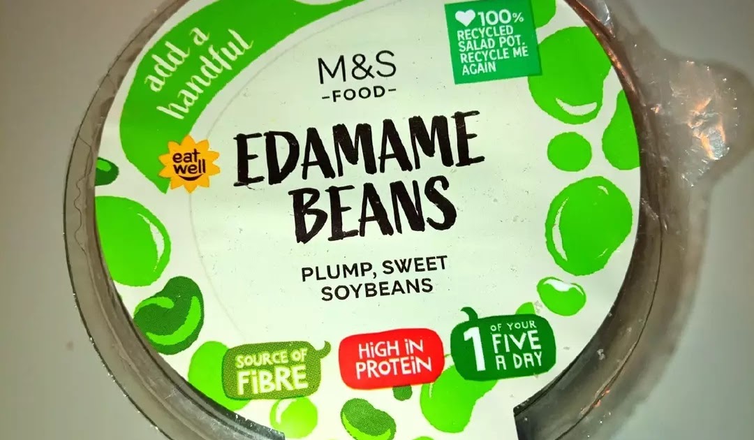 Supersupergirl's Food Reviews M&S Marks Spencer Edamame Beans
