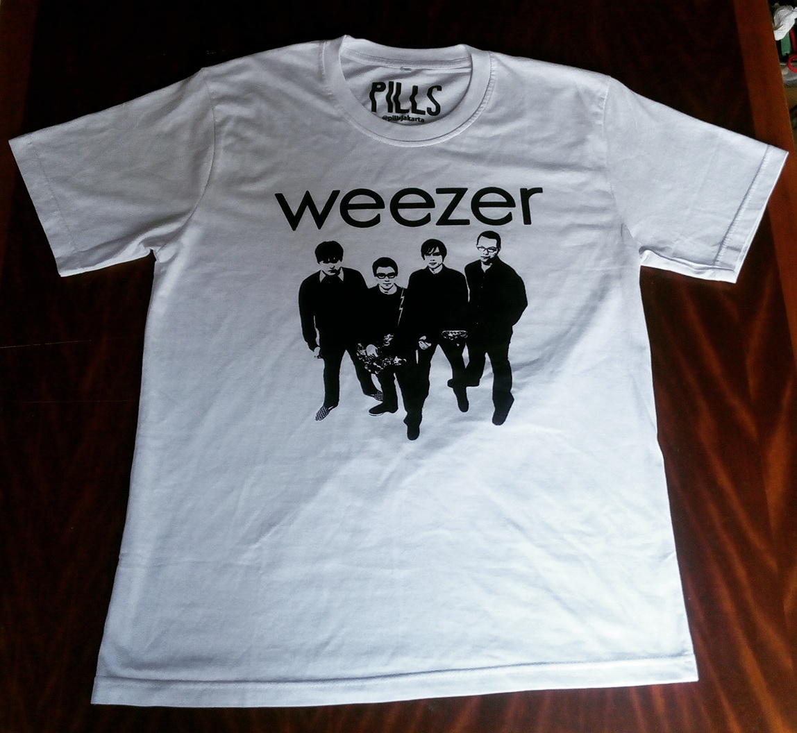 jual kaos weezer jual kaos weezer