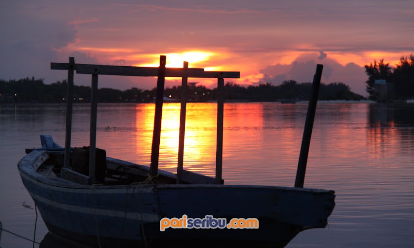 Sunset Wisata Pulau Pari