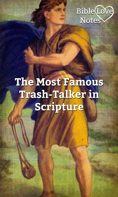 Do you know the most famous "trash talker" in Scripture? This 1-minute devotion shares his story and compares trash talk to truth talk.