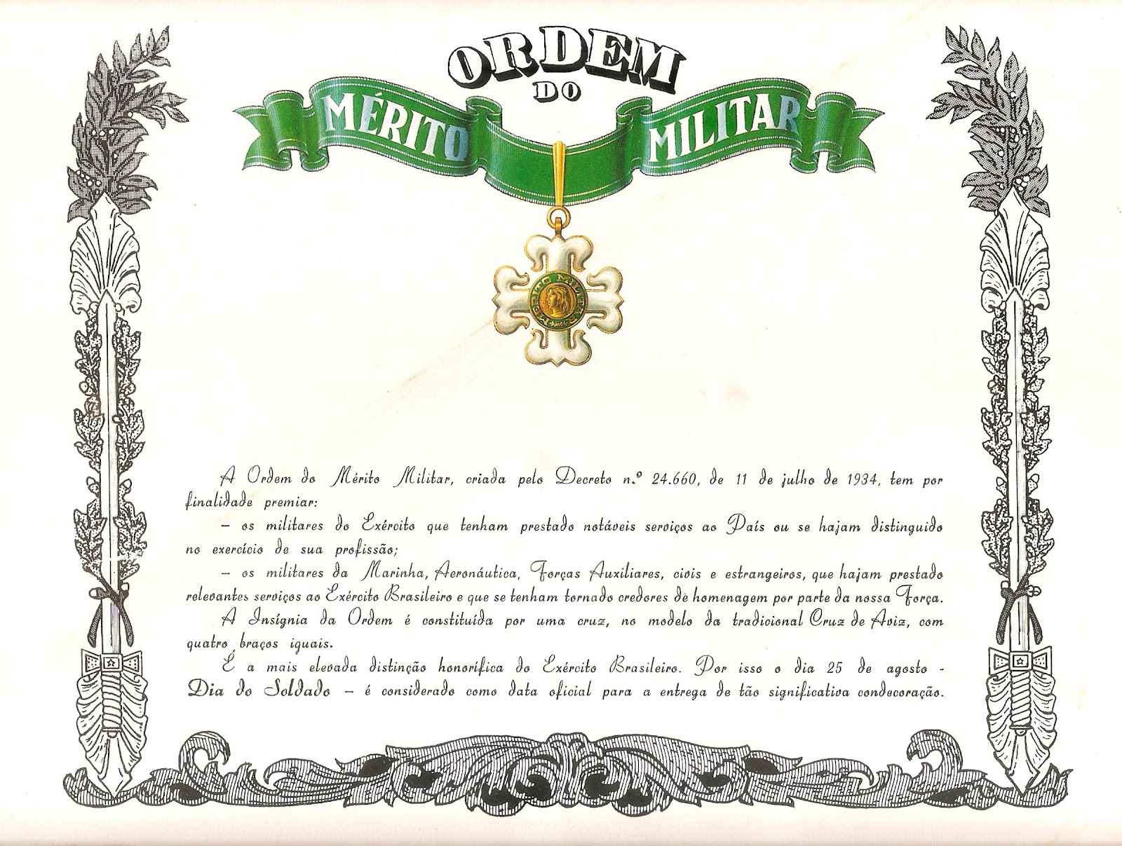 5ª COMPANHIA DE INFANTARIA TURMA DE 1972 ORDEM DO MÉRITO MILITAR