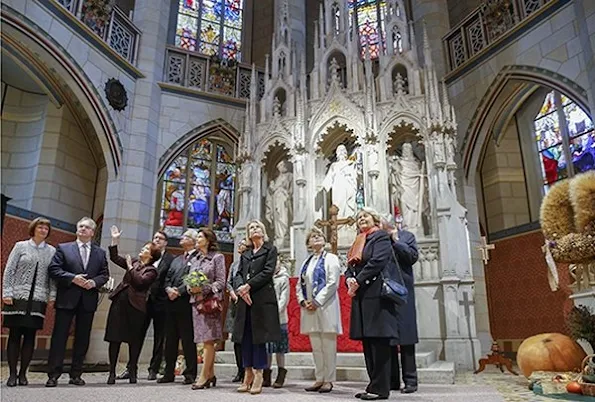 King Carl Gustaf, Queen Silvia visit Leipzig, Wittenberg, Saxony-Anhalt's Wittenberg, the city of Luther, wore dress