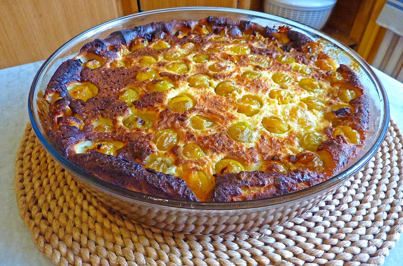 Living The Life In Saint Aignan Clafoutis Aux Prunes