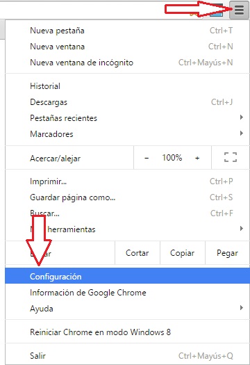 contraseñas google chrome