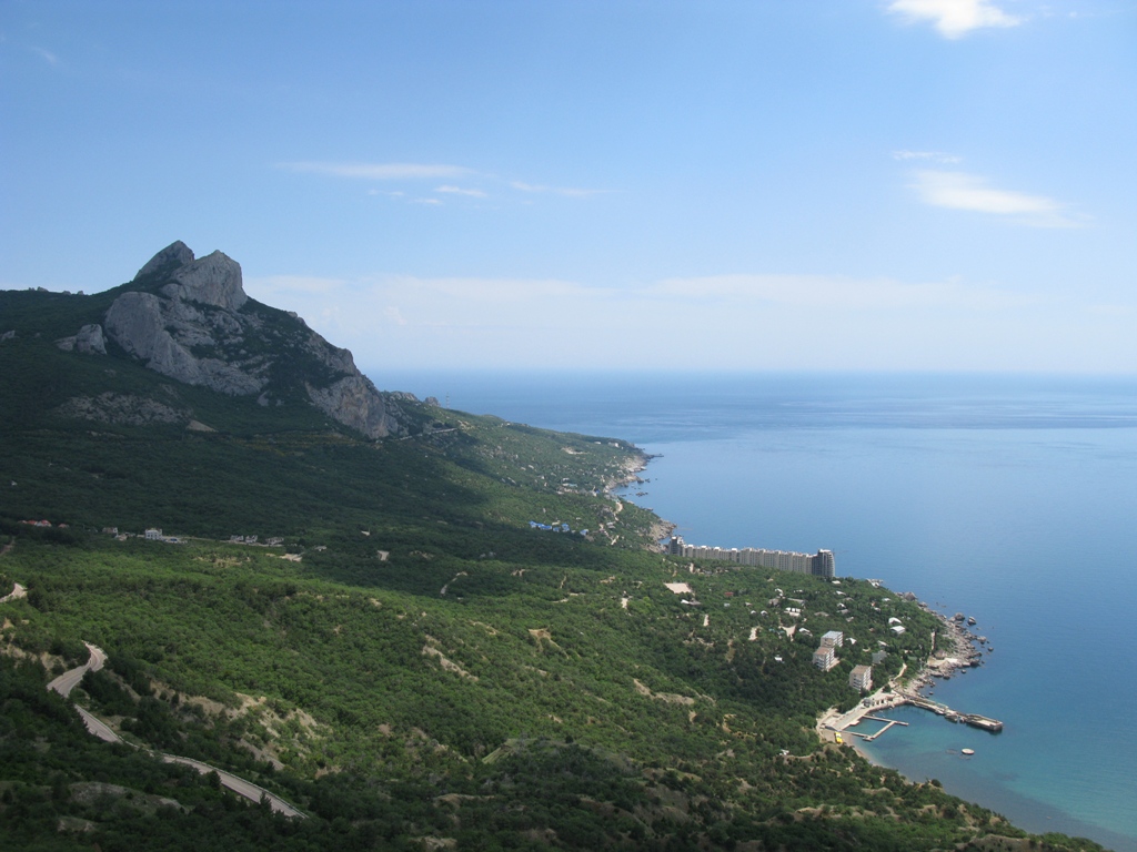 Осень Крым панорама Ласпи