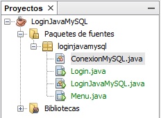 cómo hacer un login en Java