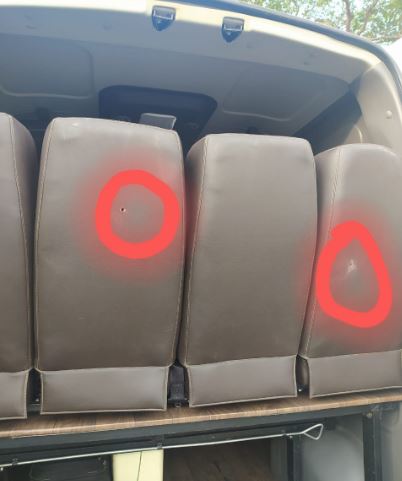 Vítima, de 42 anos, foi socorrida e encaminhada ao hospital.