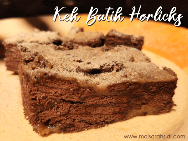 Kek Batik Horlicks