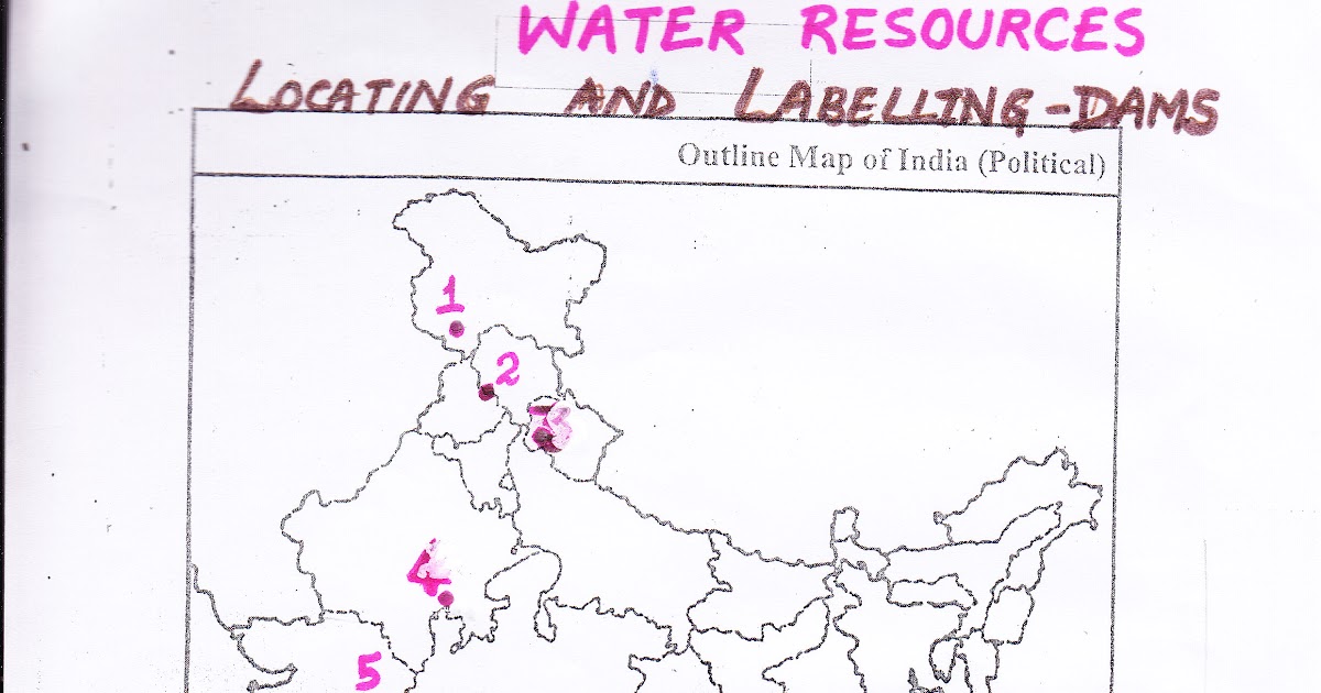 Water Resources Class 10 Worksheet