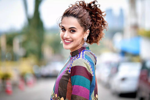 Taapsee Pannu Weave Ponytail